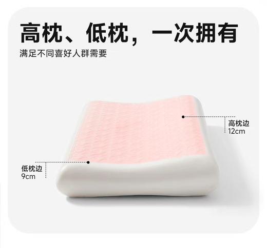 【记忆凉感枕头】四季两用  软硬适中  慢回弹舒适枕 商品图1