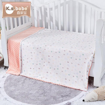 喜亲宝幼儿园夏凉被被套儿童被子套婴儿被罩宝宝豆豆150*120cm天空之城 商品图3