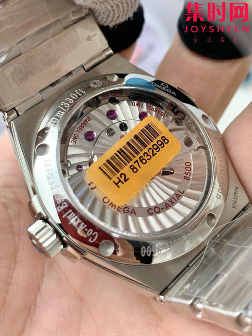 欧米茄 VS第四代星座系列 格子面金针 男士腕表 丹东8500一体机 表径38mm 商品图3