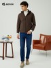 波顿男士春秋 短款薄棉外套 利落轻暖 甩帽美式休闲合身款MJ988323 商品缩略图4