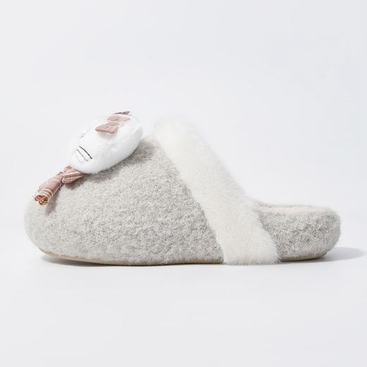 【36-40码】女士卡通可爱冬季新款柔软毛绒舒适女款棉拖鞋包头地板拖保暖加绒拖鞋【8003】 商品图4