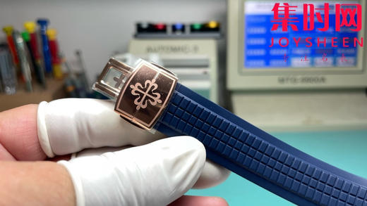 PP百达翡丽 分3K手雷5261R-001 新款笑脸对版原装到货！胶带对版原装，摆轮位置对版原装可调！扣升级对版原装！V2升级版！ 商品图8