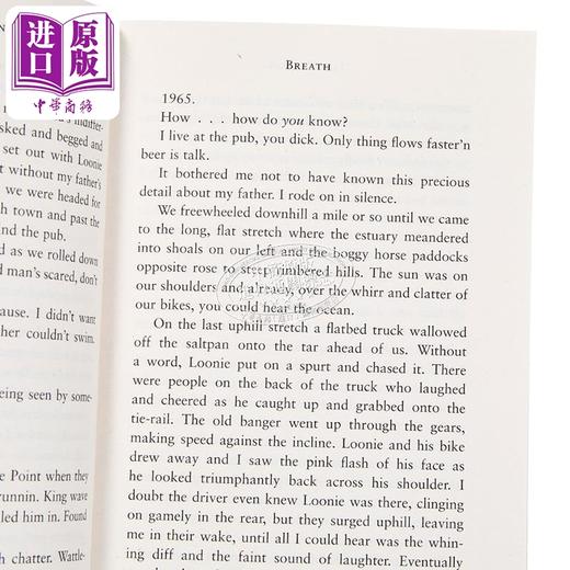 【中商原版】呼吸 Breath 英文原版 Tim Winton 青春狂野冒险流行小说 商品图2