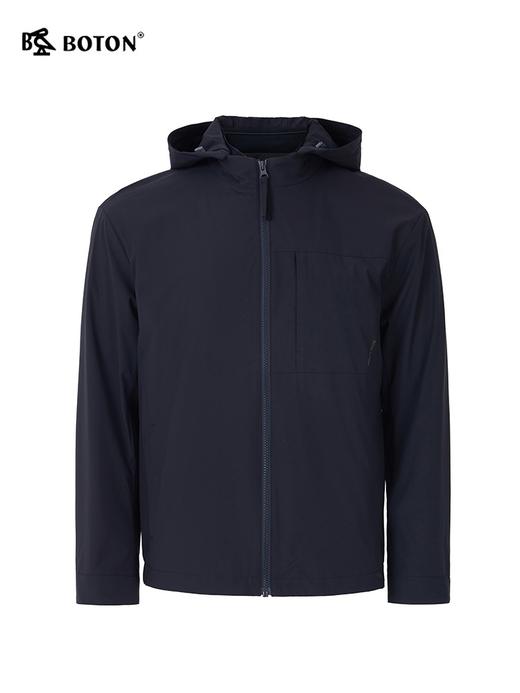 波顿男士春秋 短款薄棉外套 利落轻暖 甩帽美式休闲合身款MJ988323 商品图6