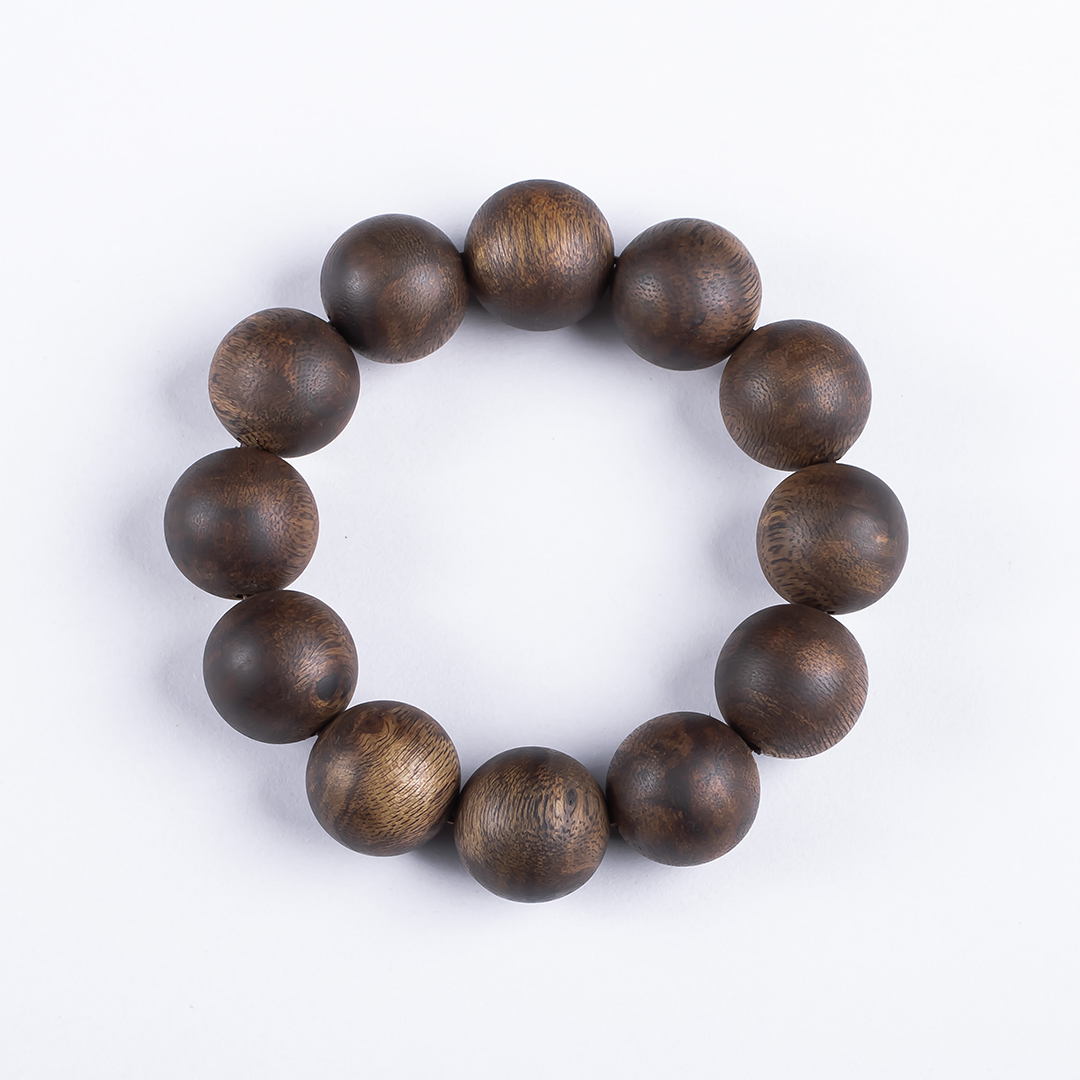 xy0639，沉香素串20mm豪华大手串