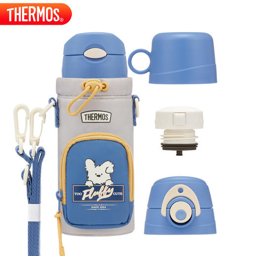 膳魔师 大童保温杯三盖瓶 复古系列 600/630ml 商品图3