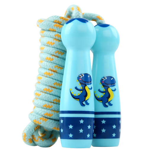 「礼盒装！五色可选」跳绳儿童专用幼儿园初学者可调节一年级小学生中考体育用品运动绳健康训练 商品图4