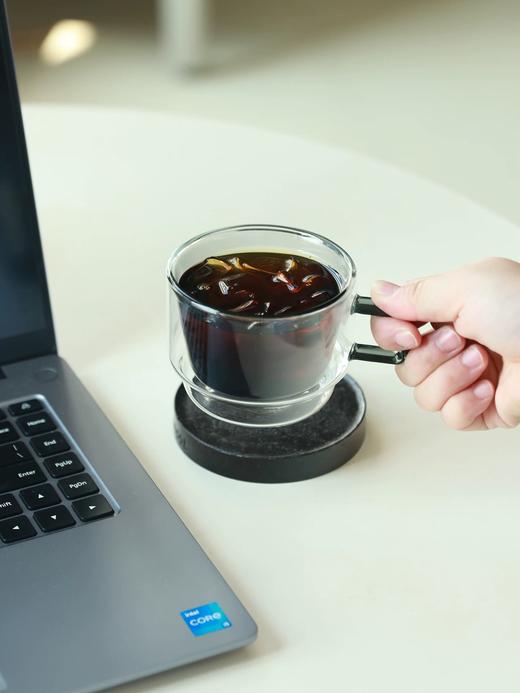 【HARIO】双层彩色玻璃马克杯居家用ins高颜值办公室杯HCDM 商品图3