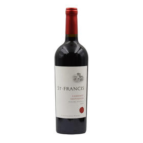 美国圣弗朗西丝加本力苏维翁干红葡萄酒2020 St. Francis Cabernet Sauvignon, Sonoma County, USA