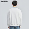 贝纳川冬季新品字母图案圆领加绒套头卫衣ECF424101 商品缩略图11
