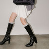 【预售7天】新款方头粗跟长筒靴女高跟气质中筒骑士靴时装瘦瘦女靴XDD&D-3569 商品缩略图1
