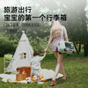 bebehaha儿童可坐可骑滑滑车二合一行李箱可储物男女宝宝遛娃神器溜溜车棕 商品缩略图4