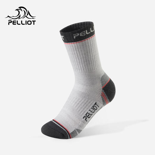 伯希和户外徒步袜男美利奴羊毛快干专业运动登山跑步美丽诺袜子女 商品图0