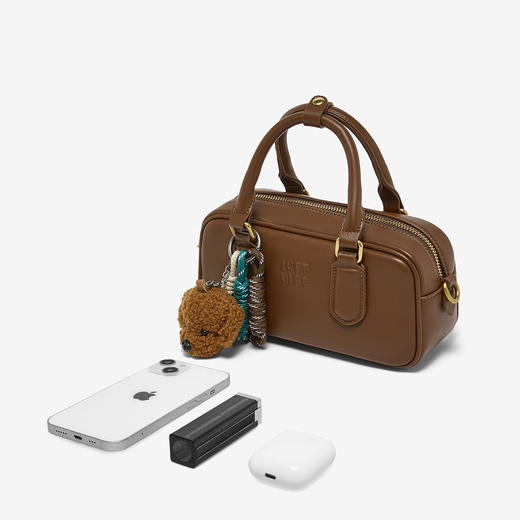 BF楼百思图2025冬季新款波士顿包时尚复古斜挎包女TY097DX5吊牌价659，现价369 商品图4