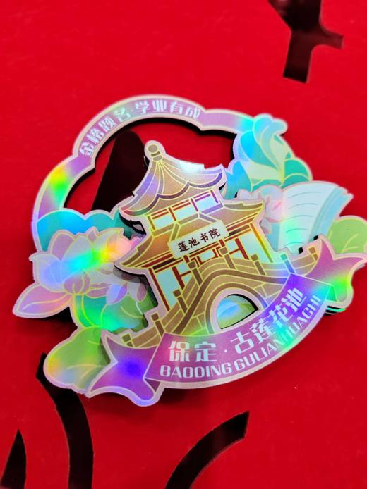 保定五景木制冰箱贴（直径10cm左右） 商品图2