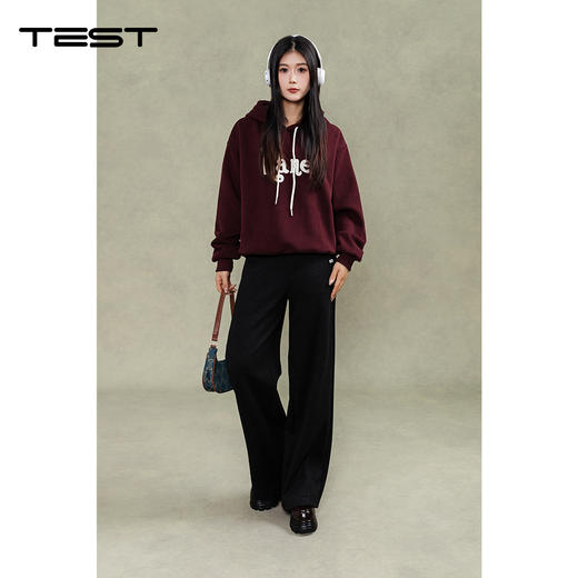 冬上新慵懒随性设计显活力轻松连帽卫衣1254096 商品图2