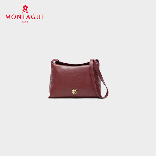 梦特娇女包女士时尚超纤腋下Hobo包百搭休闲单肩斜挎饺子包通勤包 商品图7