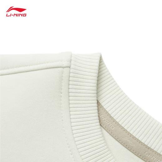 李宁女子2025健身系列运动套头卫衣AWDV084-5 商品图3