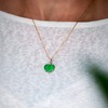 18k 翡翠心性项坠（特价商品） 商品缩略图3