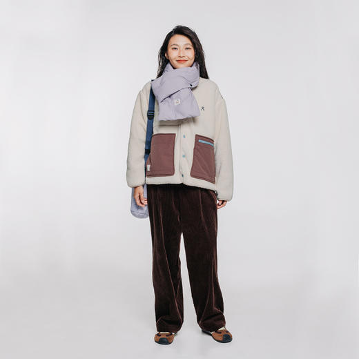 【品牌特惠】ACMEITEM爱棵米女士颗粒绒外套GAG2210506G 商品图2