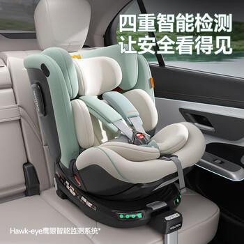 惠尔顿（Welldon）智转PRO+儿童安全座椅0-7岁iSize认证智能通风新生婴儿宝宝汽车用 商品图0