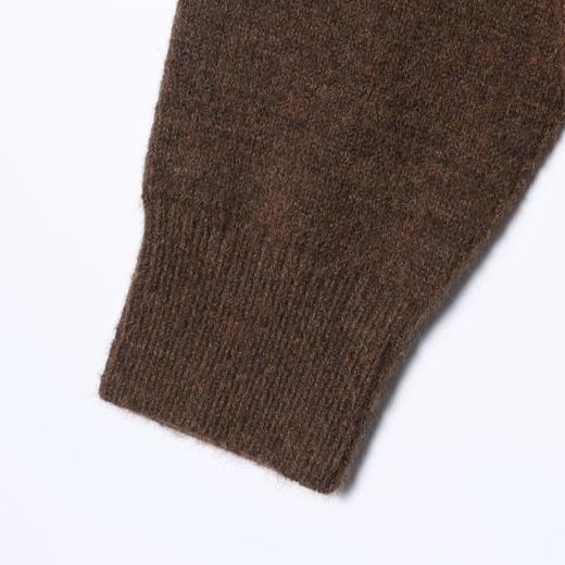 47169SDSA秋冬新款痞帅男装韩版潮牌纯色纽扣立领开衫毛衣慵懒风针织衫 商品图4