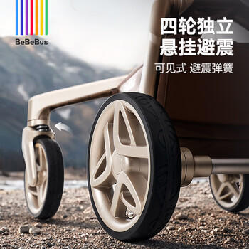 bebebus蝴蝶遛娃神器Max轻便可折叠婴儿车双向可坐可躺减震溜娃口袋推车 商品图1