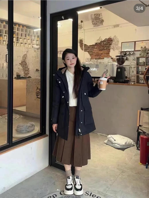 【开放日忙 秒杀价已调 直接拍】小高 黑标系列 戈尔女士户外工装收腰鹅绒服 羽绒服 商品图9