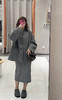 【高品质私服】【JN绵羊毛呢大衣外套】直身版型宽松有度，极简V领的廓形感大衣G1573-CC【无标出货 介意慎拍】 商品缩略图2
