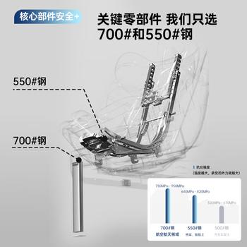 京东京造×一号店儿童安全座椅0-6-7岁婴儿宝宝双通风星际舱2.0摩卡慕斯 商品图6
