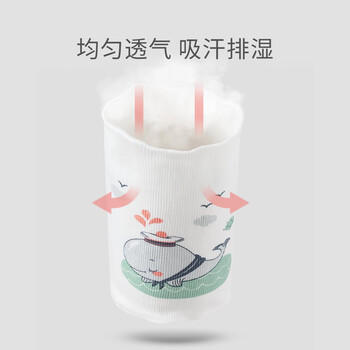 贝肽斯婴儿肚兜宝宝肚围薄款新生儿护肚子双层防着凉神器17x17CM 3条装 商品图1