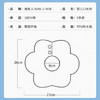 南极人（Nanjiren）5条装 婴儿口水巾360度旋转防水围嘴围脖纯棉女宝宝围兜饭兜 商品缩略图3