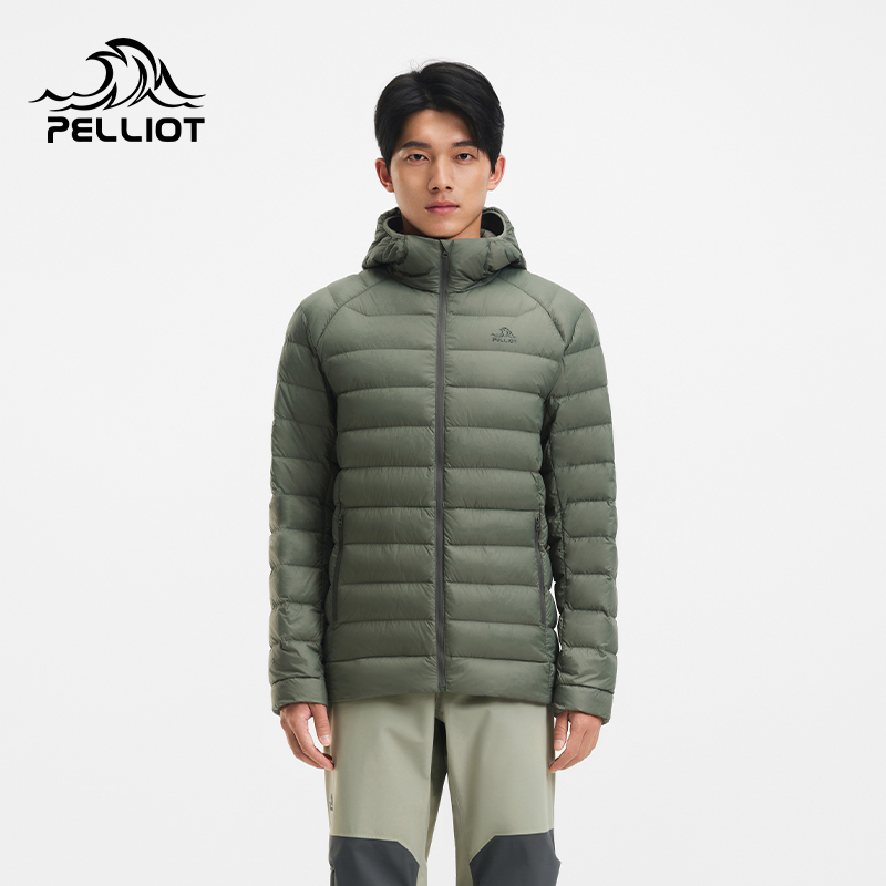 【经典3.0】伯希和轻薄排骨羽绒服800蓬女外套户外冲锋衣内胆男