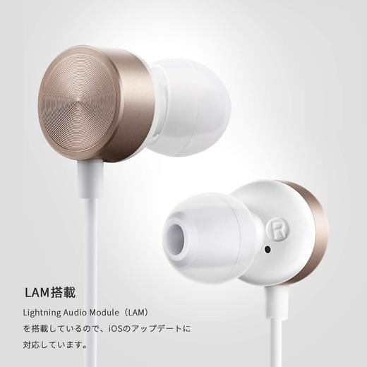 日本 FSC Lightning接口入耳式耳机 苹果MFi认证 FS-MFIEMS01 商品图3