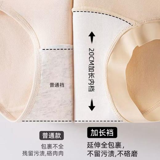 【草本初色】长绒棉7A抑菌裤A29基地直邮 商品图1