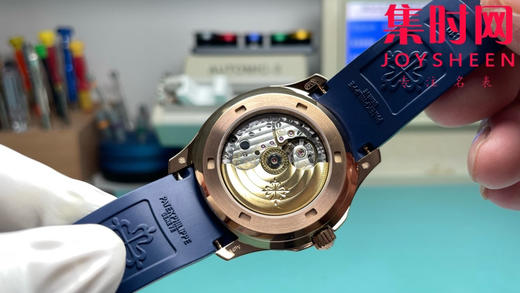 PP百达翡丽 分3K手雷5261R-001 新款笑脸对版原装到货！胶带对版原装，摆轮位置对版原装可调！扣升级对版原装！V2升级版！ 商品图5