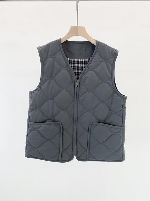 【高品质私服】【IC羊毛混纺平纹布羽绒马甲】精纺羊毛 混纺面料，精致光滑有弹性G1576-CC【无标出货 介意慎拍】 商品图6