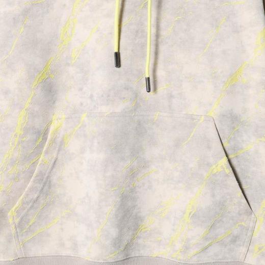 WY1174SDSA男士秋冬新款痞帅男装潮牌扎染割破抽绳连帽卫衣百搭时尚上衣 商品图3