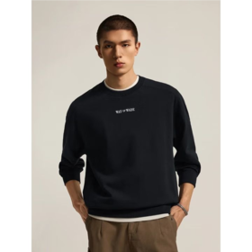 李宁男子2025套头运动卫衣AWDV049-1