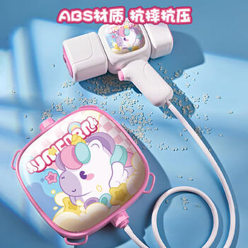 迪漫奇电动背包水枪儿童3-6岁玩具喷水背带式漂流新款婴幼儿呲戏水 商品图0