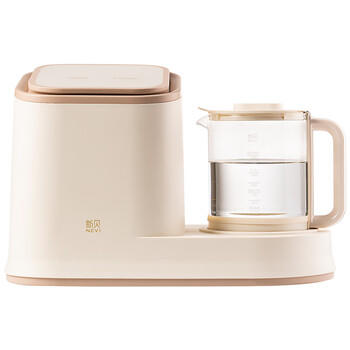 新贝奶瓶消毒器 带烘干紫外线婴儿消毒柜一体机恒温水壶8颗大灯珠5L 商品图1