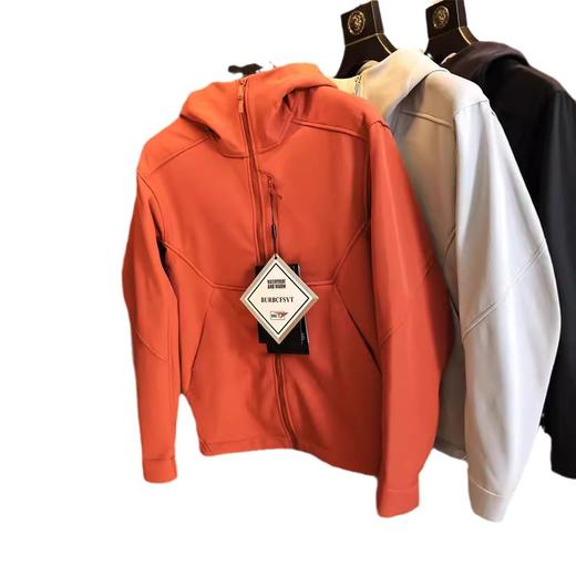 原5K+！2025秋冬新款男户外弹力加绒防水冲锋夹克衣透气速干外套！ 商品图4