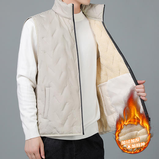 【专属】 JEEP SPIRIT【石墨烯羊羔绒马甲】加绒加厚循环锁住温暖 手感柔软舒适！ 商品图2