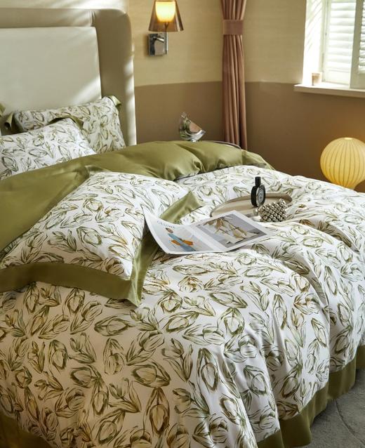 【兰精天丝四件套被套】夏天必备 冰丝凉爽  3个款式任选 商品图3