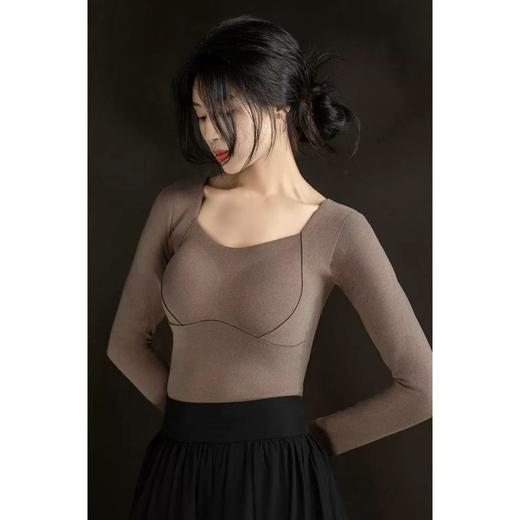 【石墨烯带胸垫保暖衣】双面磨毛触肤即暖 免穿Bra贴合身型 收副乳塑形美体 商品图3