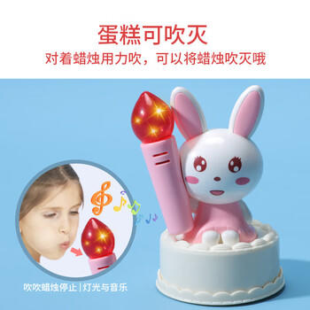 迪漫奇儿童过家家玩具婴儿切蛋糕模型玩具仿真声光切切乐宝宝生日礼物 商品图2