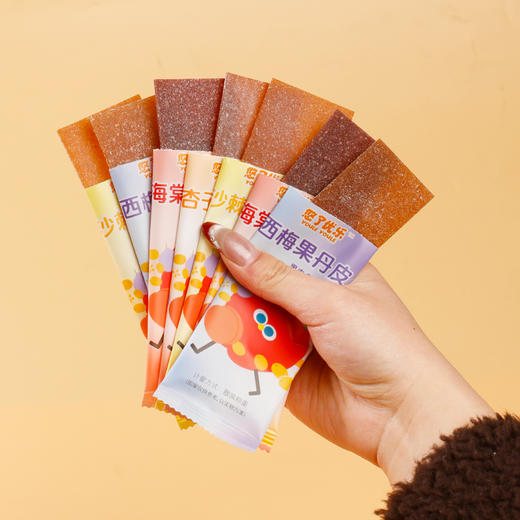 悠了优乐·伊犁果丹皮（四种口味混合装）300g*2  真材实料 小时候的味道 商品图4