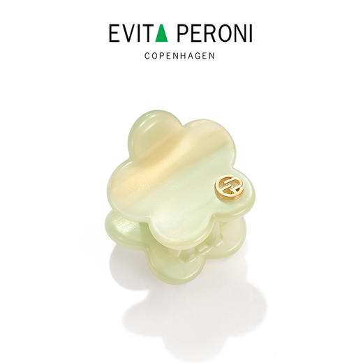品牌直发 EVITA PERONI 花朵迷你抓夹 薄荷青/宝石红 商品图7