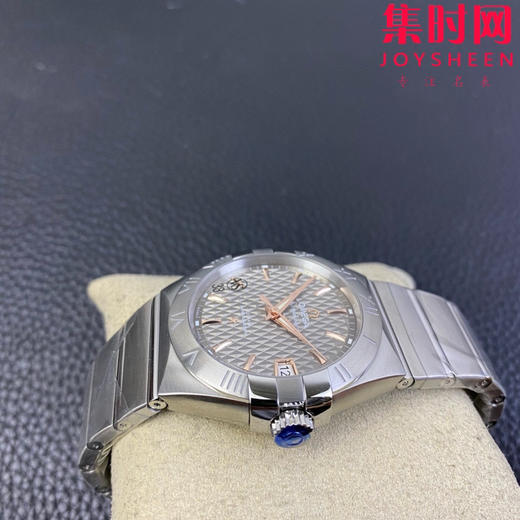 欧米茄 VS第四代星座系列 格子面金针 男士腕表 丹东8500一体机 表径38mm 商品图4