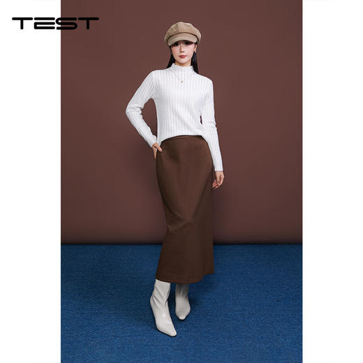 冬上新解锁秋冬高级感细腻半高领舒适与时尚并存打底衫1254077 商品图1